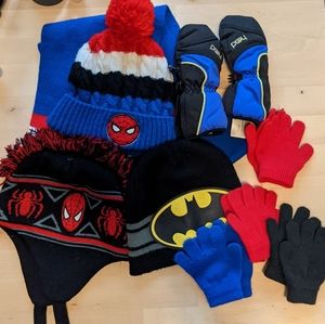 Includes All Items- Super Hero Winter Gear!